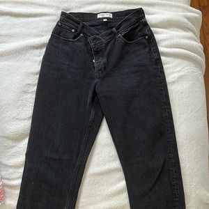 Abercrombie & Fitch Curve Love The Dad High Rise